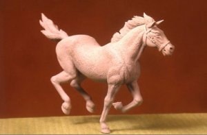 画像1: DEF.MODEL[DO35A06]1/35Bare horse Charging #1 (1)