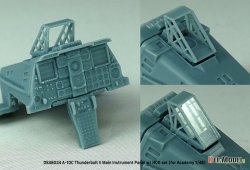 画像4: DEF.MODEL[DS48024]1/48 現用 アメリカ空軍 A-10サンダーボルトII 主計器パネル/HUDセット(アカデミー用)