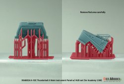 画像5: DEF.MODEL[DS48024]1/48 現用 アメリカ空軍 A-10サンダーボルトII 主計器パネル/HUDセット(アカデミー用)