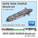 DEF.MODEL[DS48025]1/48 現用 韓国空軍 タウルスKEPD 350K巡航ミサイルセット(F-15K用 1発入)