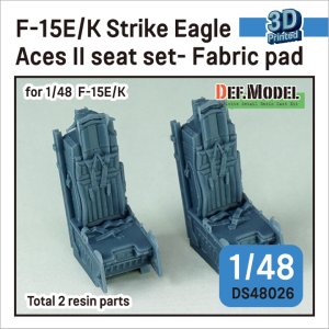 画像1: DEF.MODEL[DS48026]1/48 現用 アメリカ/韓国空軍 F-15Eストライクイーグル/F-15Kスラムイーグル ACES-II射出座席 布張りタイプ(2個入) (1)