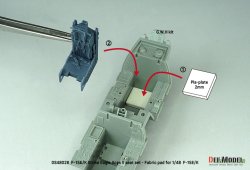 画像12: DEF.MODEL[DS48026]1/48 現用 アメリカ/韓国空軍 F-15Eストライクイーグル/F-15Kスラムイーグル ACES-II射出座席 布張りタイプ(2個入)