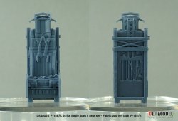 画像5: DEF.MODEL[DS48026]1/48 現用 アメリカ/韓国空軍 F-15Eストライクイーグル/F-15Kスラムイーグル ACES-II射出座席 布張りタイプ(2個入)