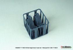 画像2: DEF.MODEL[DS48027]1/48 現用 アメリカ/韓国空軍 F-15Eストライクイーグル/F-15Kスラムイーグル ACES-II射出座席 ウール張りタイプ(2個入)