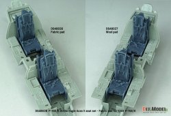 画像13: DEF.MODEL[DS48027]1/48 現用 アメリカ/韓国空軍 F-15Eストライクイーグル/F-15Kスラムイーグル ACES-II射出座席 ウール張りタイプ(2個入)