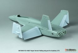 画像5: DEF.MODEL[DS72003]1/72 現用 アメリカ海軍 F/A-18E/Fスーパーホーネット 折り畳み主翼セット(アカデミー用)