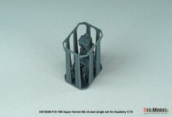 画像2: DEF.MODEL[DS72006]1/72 現用 アメリカ海軍 F/A-18Eスーパーホーネット Mk.14射出座席 単座型(アカデミー用 1個入)