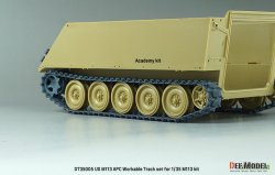画像11: DEF.MODEL[DT35005]1/35 現用 アメリカ M113装甲兵員輸送車 可動履帯セット(各社製M113用)