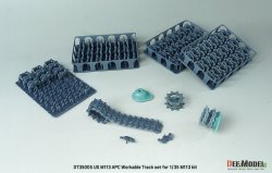 画像3: DEF.MODEL[DT35005]1/35 現用 アメリカ M113装甲兵員輸送車 可動履帯セット(各社製M113用)