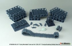 画像3: DEF.MODEL[DT35008]1/35 現用 アメリカ LVT-7水陸両用車 可動履帯セット 初期タイプ(タミヤ/アカデミー/ホビーボス用)