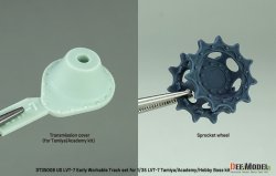 画像7: DEF.MODEL[DT35008]1/35 現用 アメリカ LVT-7水陸両用車 可動履帯セット 初期タイプ(タミヤ/アカデミー/ホビーボス用)