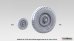 画像6: DEF.MODEL[DW16001]1/16 WII アメリカ 1/4トン 4x4 G503 MBユーティリティトラック 自重変形タイヤセット(タコム用)