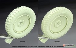 画像4: DEF.MODEL[DW16012]1/16 WWII ドイツ Sd.Kfz.250/3無線指揮車「グライフ」 自重変形タイヤセット(ダスヴェルク用)