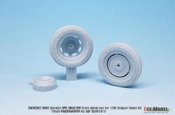 画像5: DEF.MODEL[DW30042]1/35 WWII 独 ドイツ軍用トラック オペルマウルティア用自重変形タイヤセット(ドラゴン/イタレリ用)