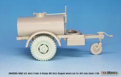 画像11: DEF.MODEL[DW30055]1/35 WWII米陸軍カーゴトレーラー&ダッジWC用自重変形タイヤセットホイール付(AFVクラブ/イタレリ)