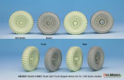 画像7: DEF.MODEL[DW30057]1/35 WWII 英軍ベッドフォードMWD15cwtトラック用自重変形タイヤセット(ゲッコーモデル用)