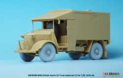 画像4: DEF.MODEL[DW30068]1/35 WWIIイギリス陸軍オースチンK2トラック用自重変形タイヤセット(1)(エアフィックス用)
