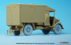 画像9: DEF.MODEL[DW30068]1/35 WWIIイギリス陸軍オースチンK2トラック用自重変形タイヤセット(1)(エアフィックス用)