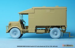 画像5: DEF.MODEL[DW30069]1/35 WWIIイギリス陸軍オースチンK2トラック用自重変形タイヤセット(2)(エアフィックス用)