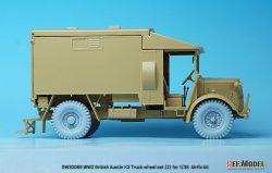 画像8: DEF.MODEL[DW30069]1/35 WWIIイギリス陸軍オースチンK2トラック用自重変形タイヤセット(2)(エアフィックス用)