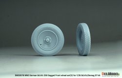 画像3: DEF.MODEL[DW30078]1/35 WWII ドイツ Sd.Kfz.250装甲ハーフトラック/デマーグD7 1tハーフトラック 自重変形タイヤセット＃3(汎用)