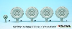 画像4: DEF.MODEL[DW35081]1/35 現用独 ルクス 8X8 装甲偵察車 自重変形タイヤ 1(ダンロップ)(タコム/レベル用)