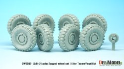 画像3: DEF.MODEL[DW35081]1/35 現用独 ルクス 8X8 装甲偵察車 自重変形タイヤ 1(ダンロップ)(タコム/レベル用)