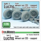 DEF.MODEL[DW35083]1/35 現用独 ルクス 8X8 装甲偵察車 自重変形タイヤ 3(ピレリ)(タコム/レベル用)