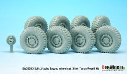 画像5: DEF.MODEL[DW35083]1/35 現用独 ルクス 8X8 装甲偵察車 自重変形タイヤ 3(ピレリ)(タコム/レベル用)