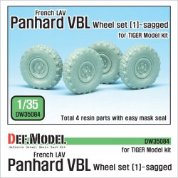 画像1: DEF.MODEL[DW35084]1/35 現用仏 パナールVBL 軽装甲機動車 自重変形タイヤ 1(ミシュラン)(タイガーモデル用)
