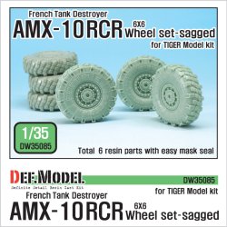 画像1: DEF.MODEL[DW35085]1/35 現用仏 AMX-10 RCR 装輪戦車駆逐車 自重変形タイヤ(タイガーモデル用)