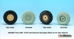 画像2: DEF.MODEL[DW35085]1/35 現用仏 AMX-10 RCR 装輪戦車駆逐車 自重変形タイヤ(タイガーモデル用)