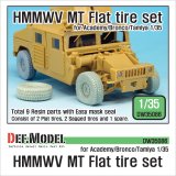 DEF.MODEL[DW35086]1/35 現用米 ハンヴィー パンクタイヤセット(アカデミー/ブロンコ/タミヤ用)