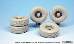 画像3: DEF.MODEL[DW35094]1/35 現用米 MIM-104B パトリオット MIM-104 M901 & AN/MPQ-53 タイヤ(リフトオフ状態)(トラペ用)