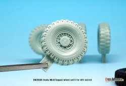 画像3: DEF.MODEL[DW35095]1/35 現用米 ハスキーMk.III 自重変形タイヤセット(AFVクラブ用)