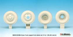 画像2: DEF.MODEL[DW35108]1/35 米 M54A2 カーゴ 自重変形 前輪(1)民生パターン(AFVクラブ用)