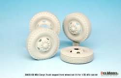 画像3: DEF.MODEL[DW35108]1/35 米 M54A2 カーゴ 自重変形 前輪(1)民生パターン(AFVクラブ用)