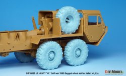 画像7: DEF.MODEL[DW35135]1/35 現用 アメリカ陸軍 M977HEMTTトラック自重変形ホイールセット ミシュランタイヤ(イタレリ用)