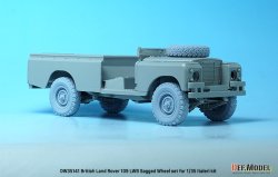 画像8: DEF.MODEL[DW35141]1/35 現用 イギリスランドローバー109LWB 自重変形タイヤセット(イタレリ用)