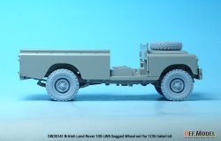 画像9: DEF.MODEL[DW35141]1/35 現用 イギリスランドローバー109LWB 自重変形タイヤセット(イタレリ用)