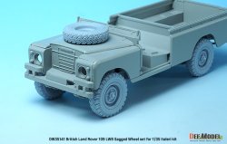 画像11: DEF.MODEL[DW35141]1/35 現用 イギリスランドローバー109LWB 自重変形タイヤセット(イタレリ用)