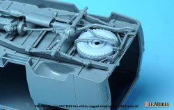 画像10: DEF.MODEL[DW35143]1/35 現用 ソ/露 ロシア連邦軍UAZ3909軍用バン用自重変形軍用タイヤセット(ズべズダ用)