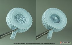 画像6: DEF.MODEL[DW35158]1/35 現用 アメリカ M1151ハンビー 自重変形タイヤセット(各社用 DW35032リニューアル版)