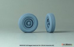 画像4: DEF.MODEL[DW35159]1/35 現用 FJ43小型四輪駆動車 自重変形タイヤセット ブリヂストンタイプ(AKインタラクティブ用)