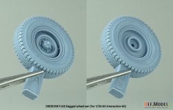 画像5: DEF.MODEL[DW35159]1/35 現用 FJ43小型四輪駆動車 自重変形タイヤセット ブリヂストンタイプ(AKインタラクティブ用)