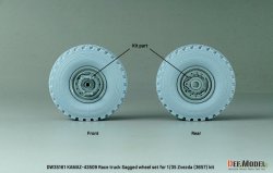 画像5: DEF.MODEL[DW35161]1/35 現用 ロシア KAMAZ-43509 レッドブル・ラリートラック 自重変形タイヤセット(ズベズダ用)