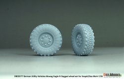 画像4: DEF.MODEL[DW35177]1/35 現用 ドイツ イーグルIV軽装輪装甲車 自重変形タイヤセット(ヴェスピッドモデル/ダスヴェルク用)