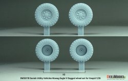 画像3: DEF.MODEL[DW35178]1/35 現用 ドイツ イーグルIV軽装輪装甲車 自重変形タイヤセット(ヴェスピッドモデル用)