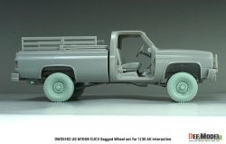 画像11: DEF.MODEL[DW35182]1/35 現用 アメリカ M1008 CUCV 自重変形タイヤセット(AKインタラクティブ用)