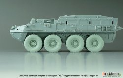 画像6: DEF.MODEL[DW72005]1/72 現用 アメリカ M1296ストライカーICVドラグーン 自重変形タイヤセット XZLタイプ(ドラゴン用 リニューアル版)